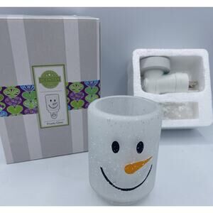 Scentsy Frosty Glow LARGE Warmer Minor Box Wear 50567 Retired